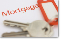 Image of keys with Mortgage